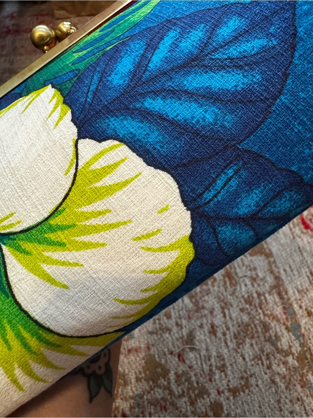 LEIKO Kauai kiss-lock clutch - Picture 6 of 11